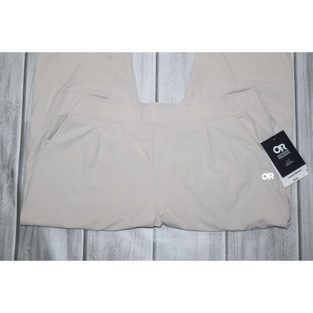 NEW Outdoor Research Ferrosi Transit Pants Women's Dark Sand XL Hiking Travel - Picture 8 of 10